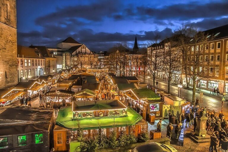 Weihnachtsmarkt am Domhof Osnabrück, Foto: Joachim Viertel