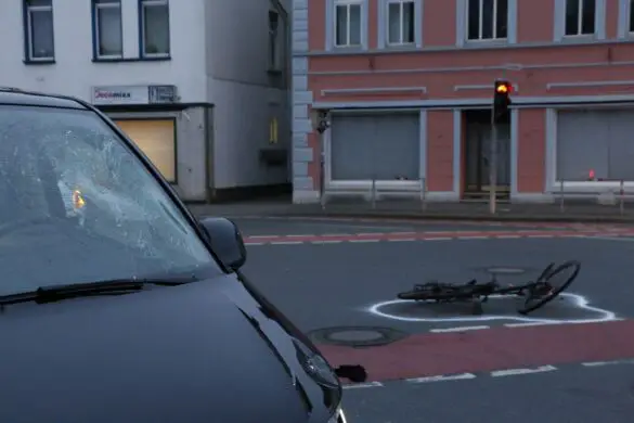 2017-12-02_Unfall-PKW-Fahrrad-Konrad-Adenauer-Ring-Osnabrueck_009 Radfahrer in Osnabrück von Van erfasst