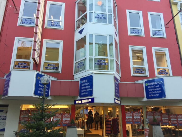 Betten Kirchhoff, Osnabrück Georgstraße, Brörmann 100% hausgemacht