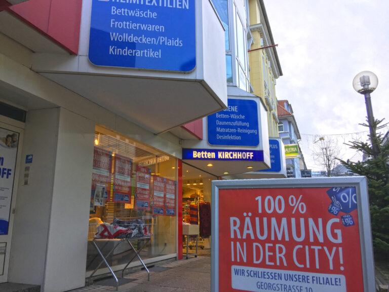 Betten Kirchhoff Osnabrück, Georgstraße