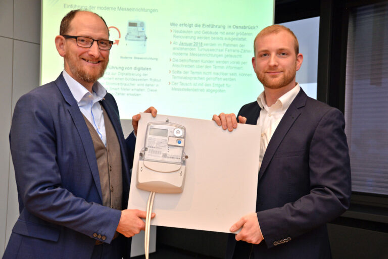 Stromzähler, SWO Netz GmbH, smartOPTIMO, digital, Osnabrück, Stadtwerke Osnabrück AG, Christoph Hüls,