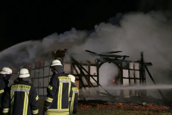 Feuerwehr Melle bei Osnabrück im Großeinsatz