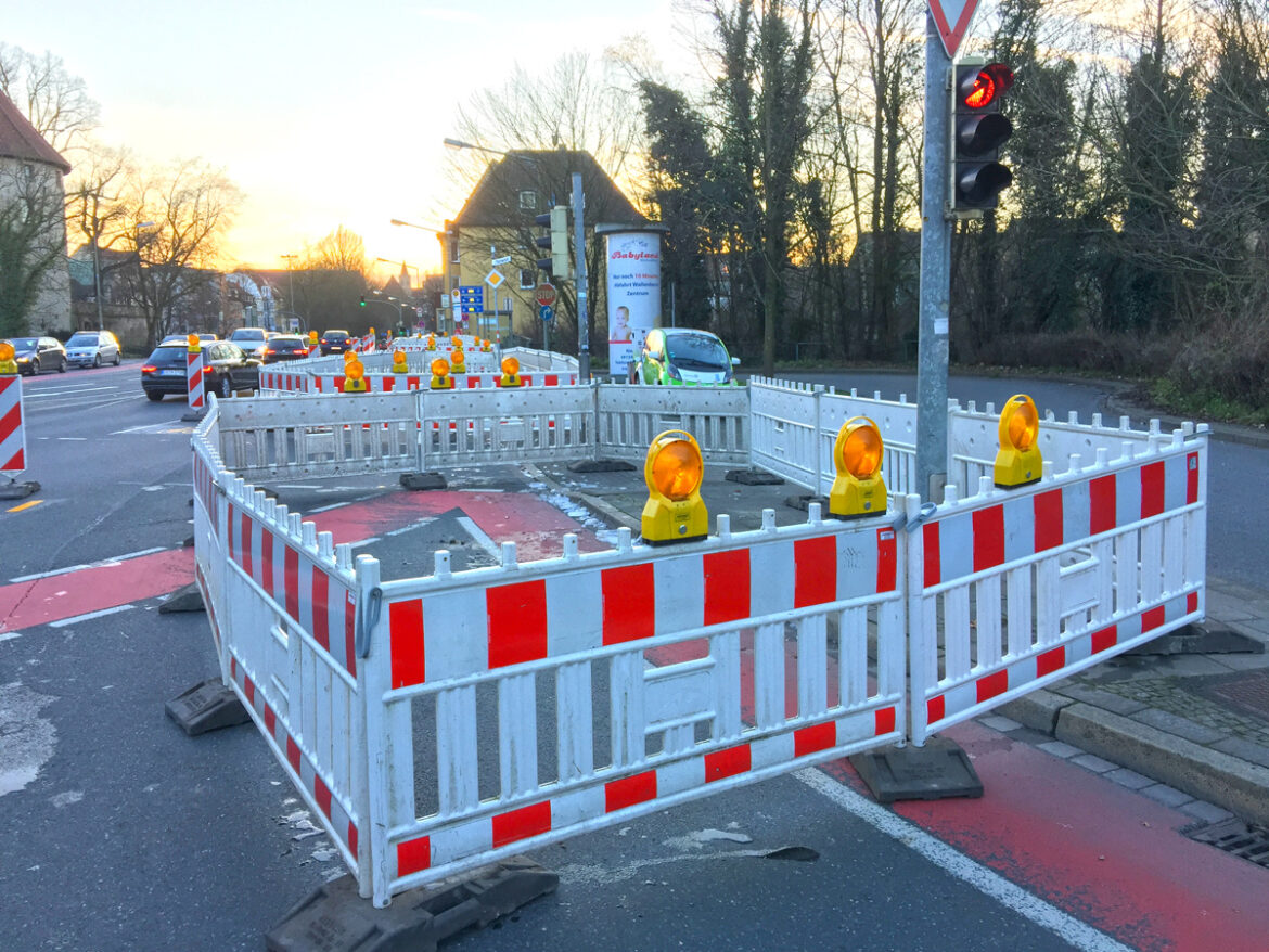 Baustelle am Hasetor, Osnabrück