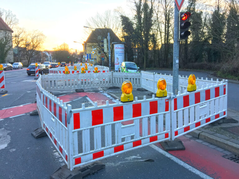 Baustelle am Hasetor, Osnabrück