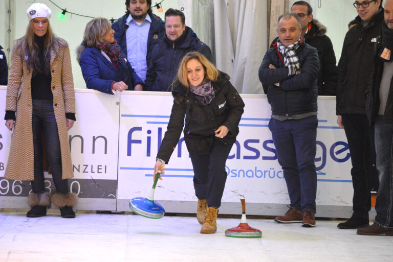 Eisstockschießen