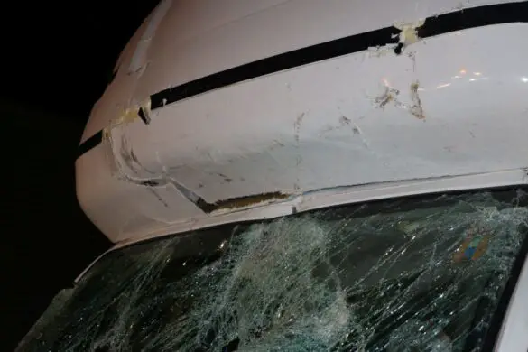 2018-02-07_Unfall-Transporter-LKW-A1-Autobahn-Osnabrueck_008 Transporter kracht auf LKW auf der Autobahn A1 bei Osnabrück