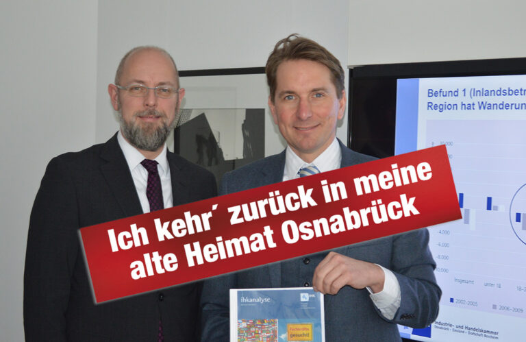 Frank Hesse und Marco Graf von der IHK