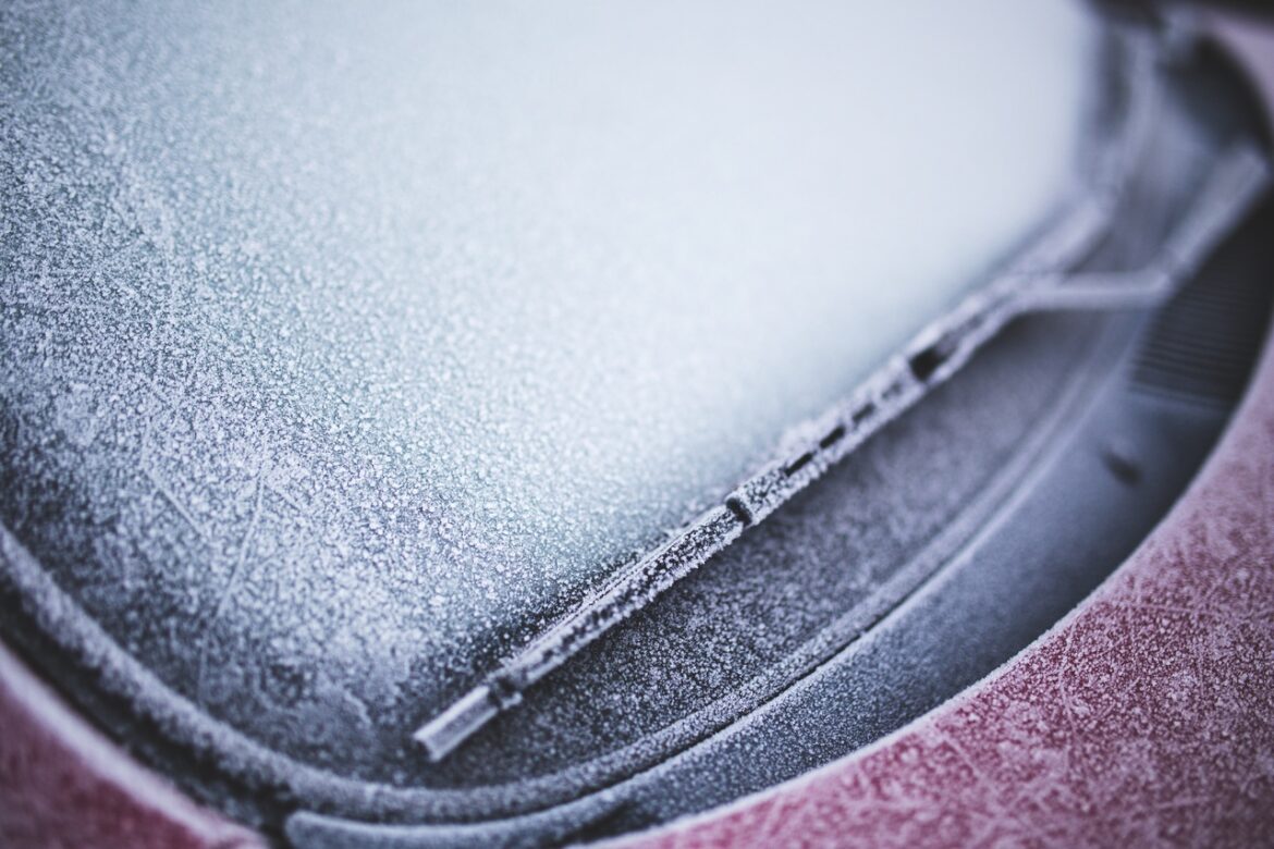 Windschutzscheibe, Eis, Kratzen, Winter