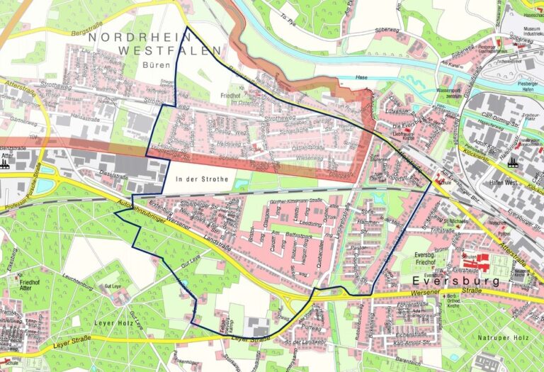 Bombe, Eversburg, Landwehrkaserne, Büren, Atter