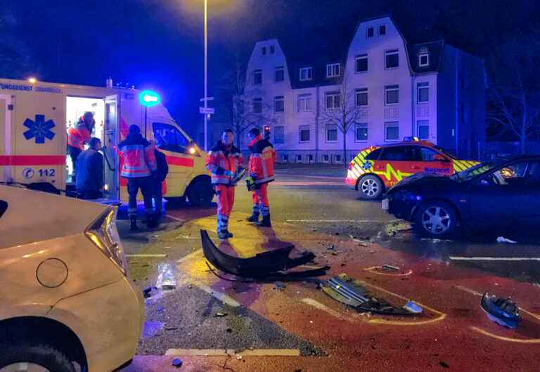 Unfall Eversburger Platz Osnabrück