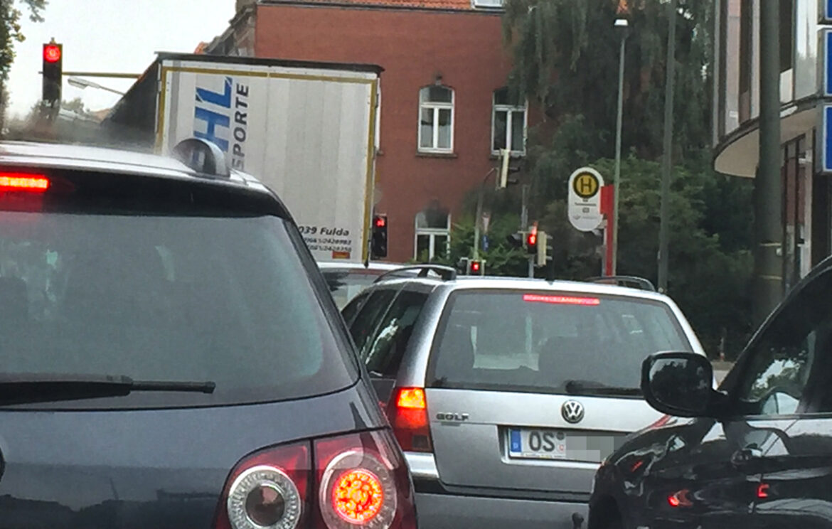 Stau, Wall Osnabrück