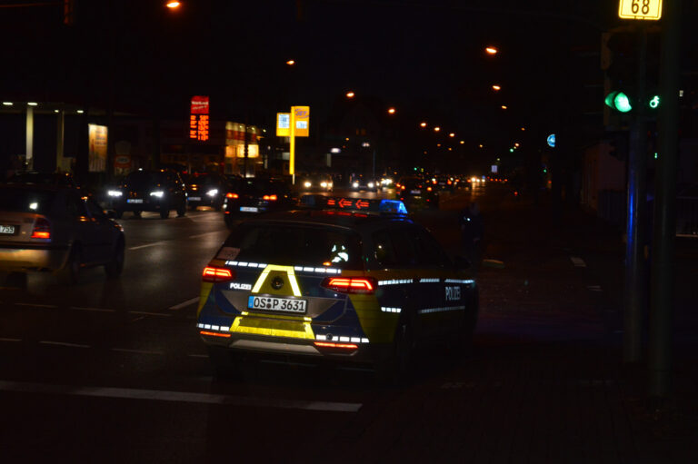 Unfall, Hansastraße, Osnabrück, Hafen