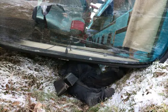 Unfall mit BUS und PKW - Alarmübung bei Bramsche (360°)