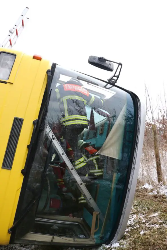 Unfall mit BUS und PKW - Alarmübung bei Bramsche (360°)