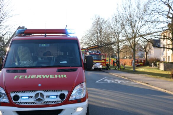 Feuer in Mehrfamilienhaus in Osnabrück