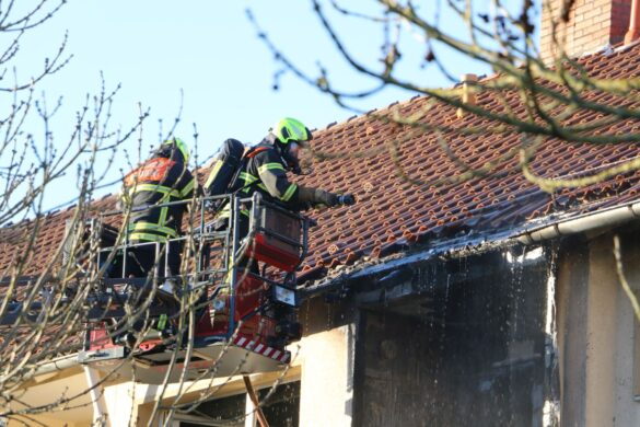 Feuer in Mehrfamilienhaus in Osnabrück