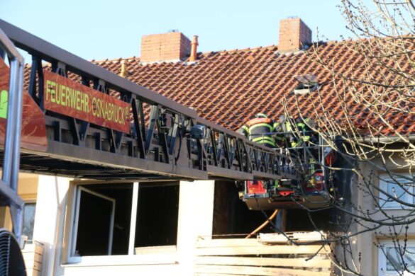 Feuer in Mehrfamilienhaus in Osnabrück