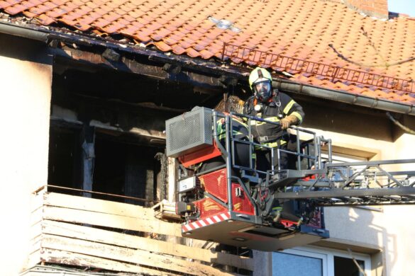 Feuer in Mehrfamilienhaus in Osnabrück
