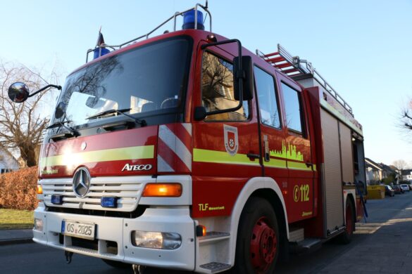 Gebäudebrand Brand Feuer Feuerwehr