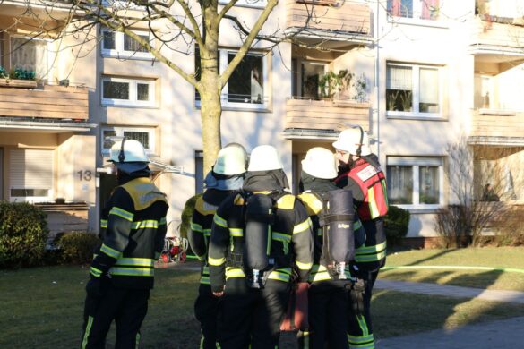 Feuer in Mehrfamilienhaus in Osnabrück
