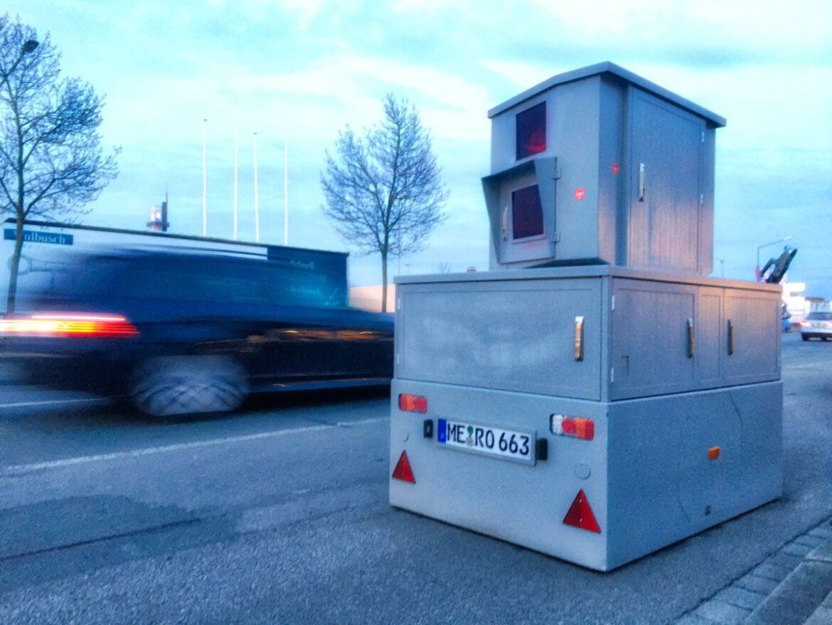 (Symbolbild) Mobiler Blitzer