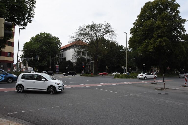 Kreuzung Schloßwall-Martinistraße