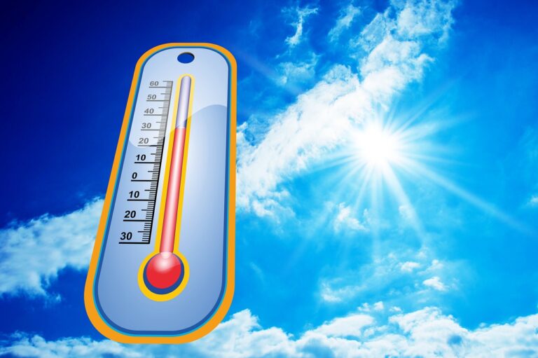 Hitze im Sommer.