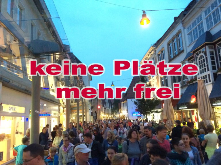 Flohmarkt Osnabrück ausgebucht