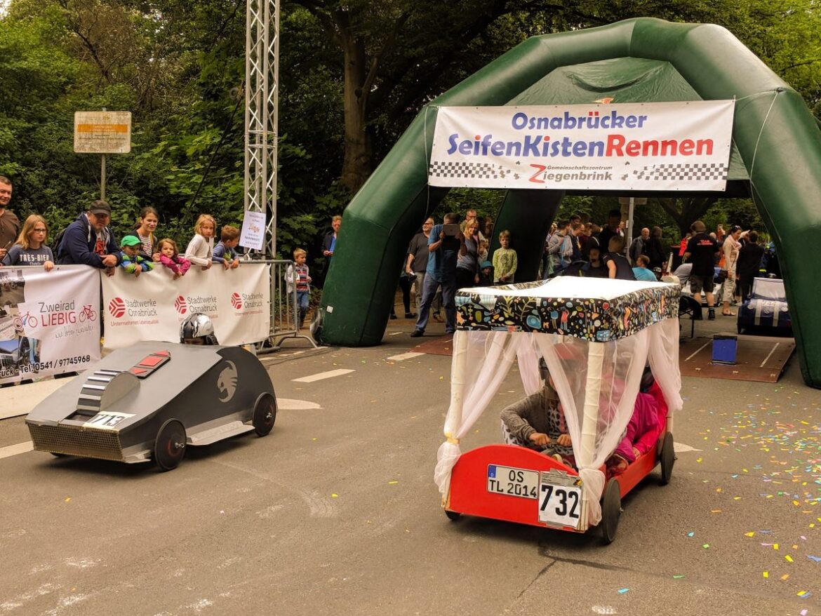 Seifenkistenrennen am Ziegenbrink (Archivbild 2018)