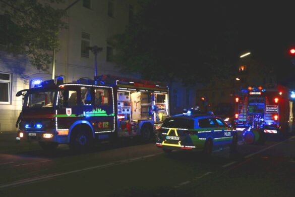Wohnung brennt in Möserstraße in Osnabrück