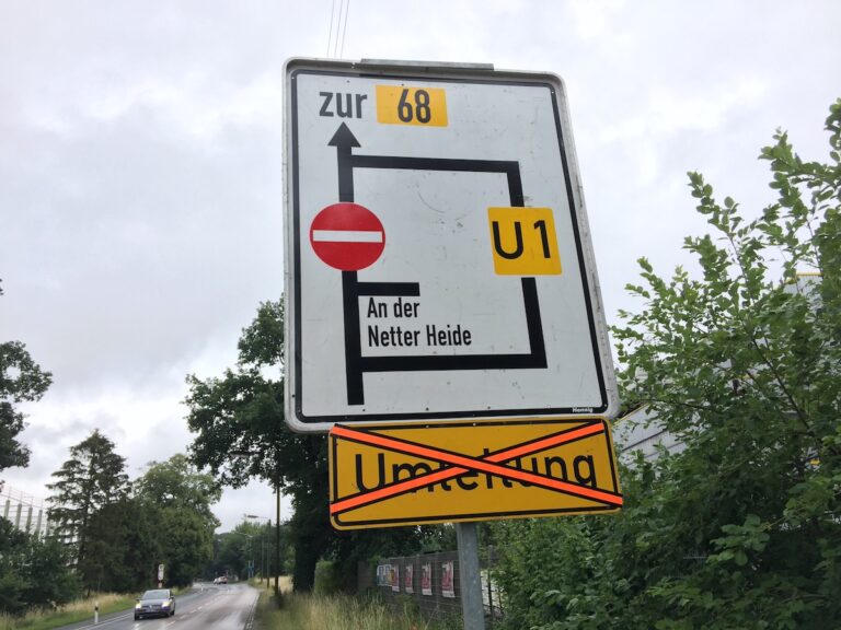 Fürstenauer Weg Baustelle