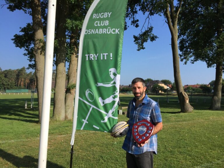 Jon Fine, 2. Vorsitzender des Ballsport e.V. Osnabrück-Eversburg