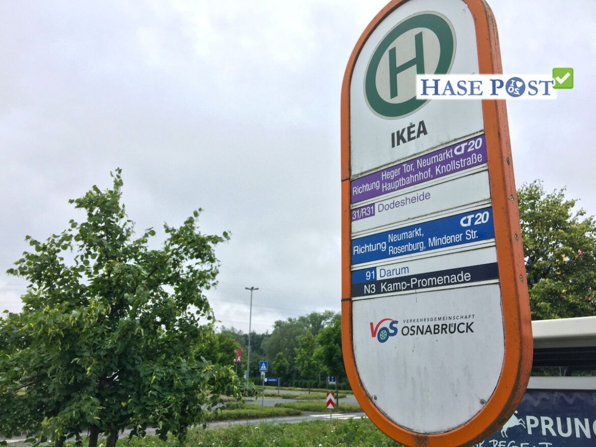 Bushaltestelle IKEA Osnabrück
