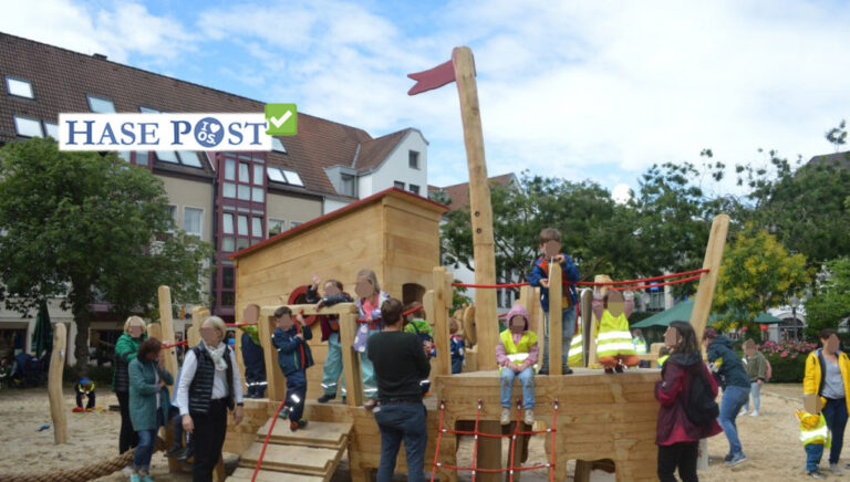 die neuen Schiffe am Adolf-Reichwein-Platz