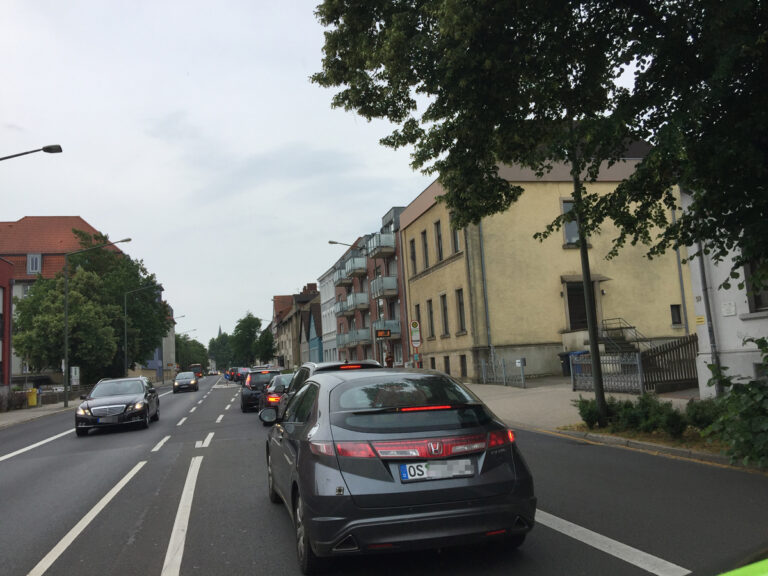 Lärmkartierung Stau auf der Natruper Straße