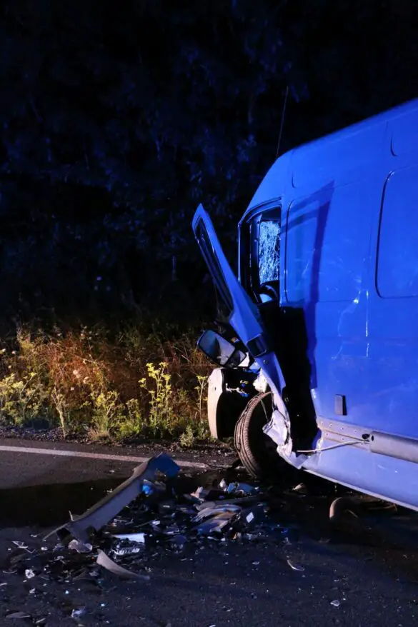 2018-07-29_Unfall-Zusammenstoss-Autobahn-A33-Osnabrueck-Harderberg_003 Schwerer Zusammenstoss in Autobahnauffahrt der A33 bei Osnabrück