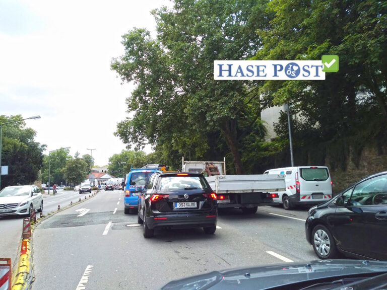 Stau in Osnabrück