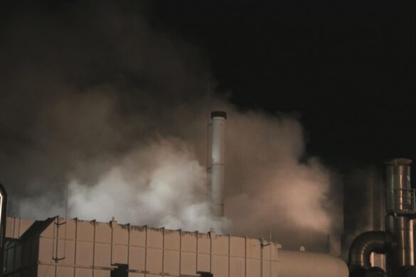 2018-08-21_Feuer-Druckerei-Dissen-LK-Osnabrueck_003 Rauch über Dissen, Feuer in Druckerei im Landkreis Osnabrück