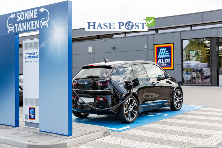 Aldi Stromtankstelle