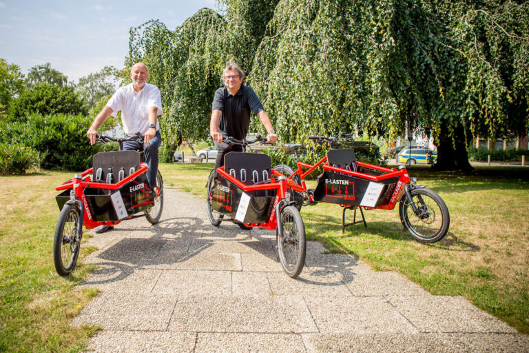 Stadtwerke-Vorstand Dr. Stephan Rolfes und Stadtbaurat Frank Otte