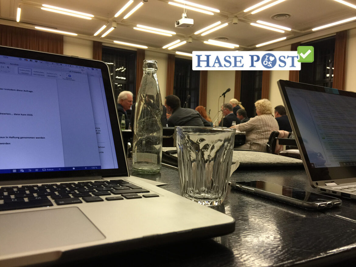 Sitzung des Stadtrats, Rathaus Osnabrück