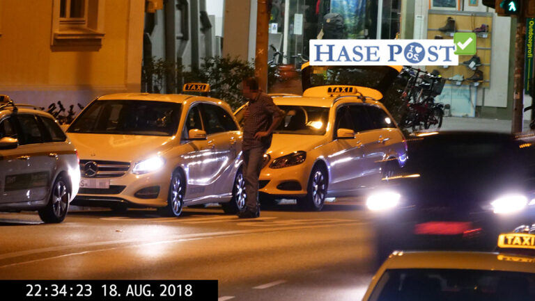 Kofferraum Trick Taxi Osnabrück