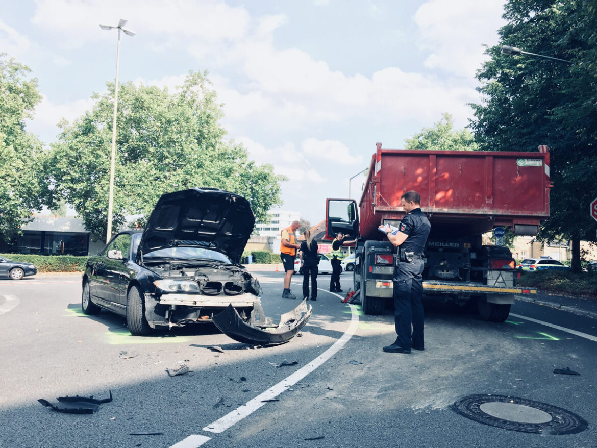 Unfall auf der Natruper Straße, Osnabrück