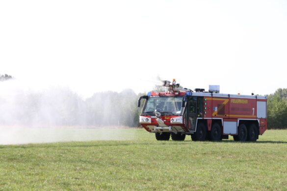 Notfallübung am Flughafen Münster/Osnabrück