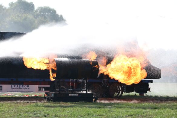Notfallübung am Flughafen Münster/Osnabrück