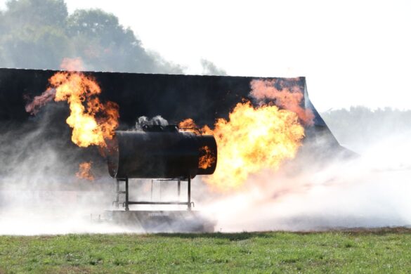Notfallübung am Flughafen Münster/Osnabrück