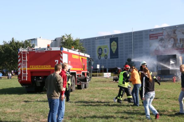 Notfallübung am Flughafen Münster/Osnabrück