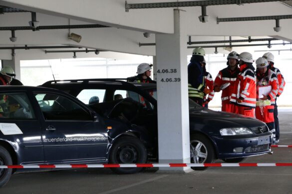 Notfallübung am Flughafen Münster/Osnabrück