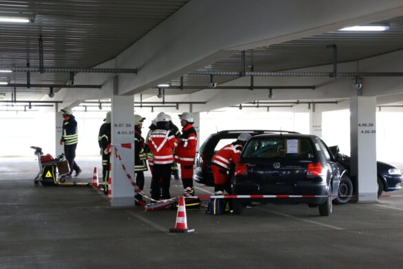 Notfallübung am Flughafen Münster/Osnabrück