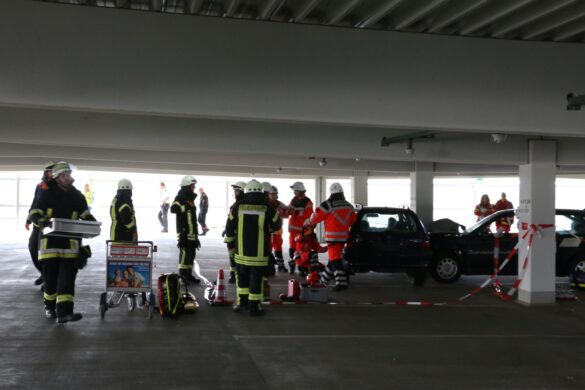 Notfallübung am Flughafen Münster/Osnabrück